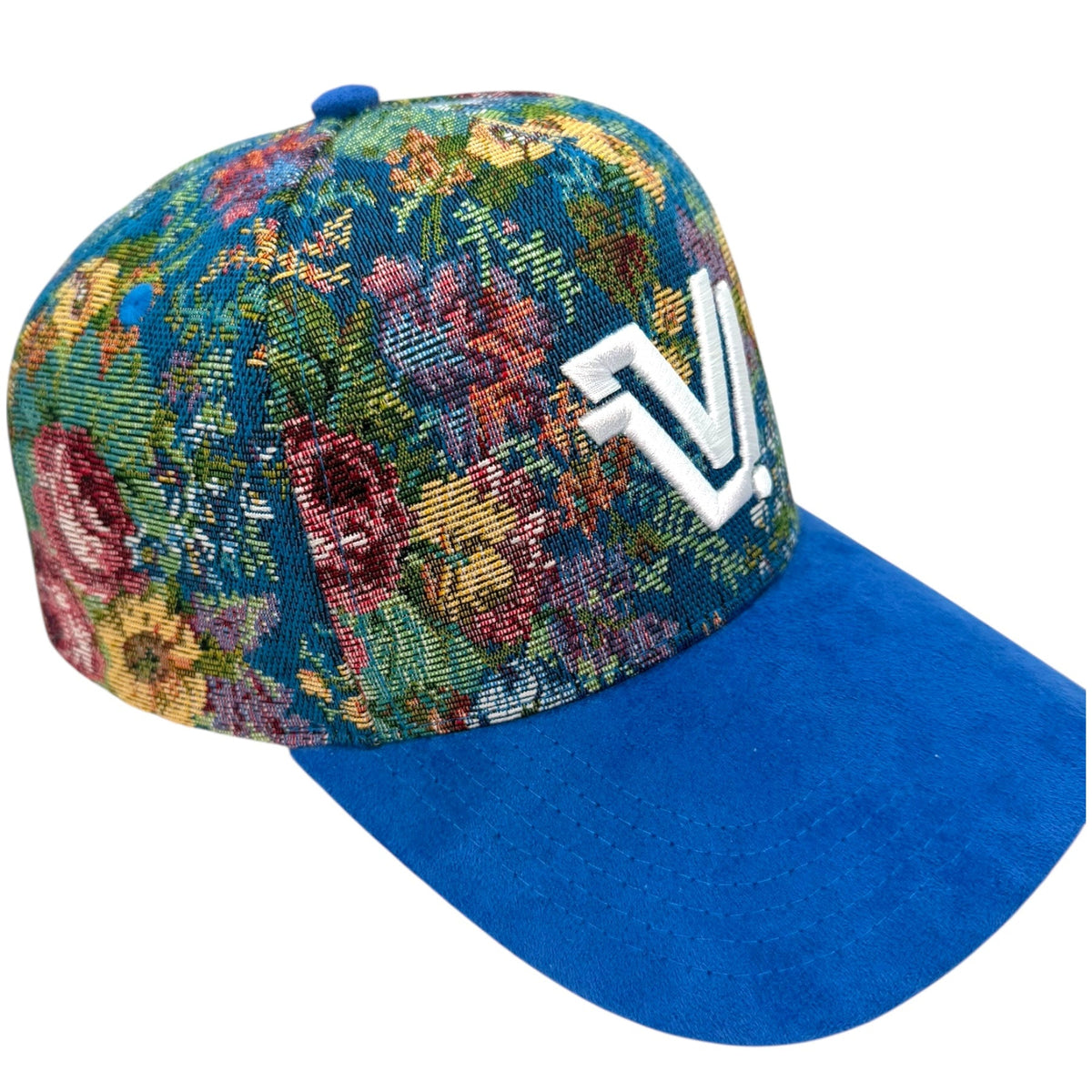 Viral Vue Limited Edition Floral Blue Hat