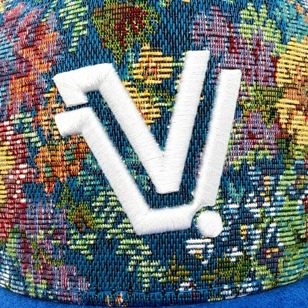 Viral Vue Limited Edition Floral Blue Hat